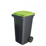 Пластиковый контейнер для мусора 80 литров